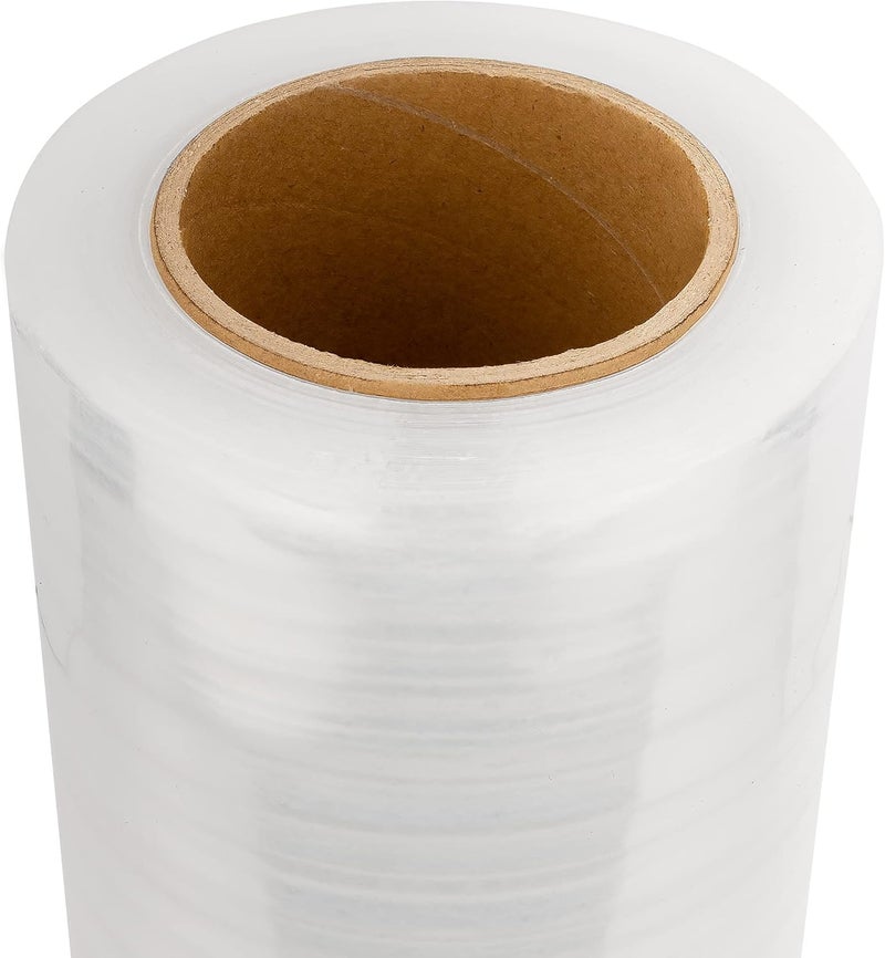 NEXCOVER 18 Inch Stretch Wrap - 1200 Feet | 60 Gauge, 8 Roll Clear Plastic Self-adhering Stretch Wrap Film for Pallet Wrap, Thick and Durable Packing Moving Supplies Heavy Duty Shrink Film. - Image 3